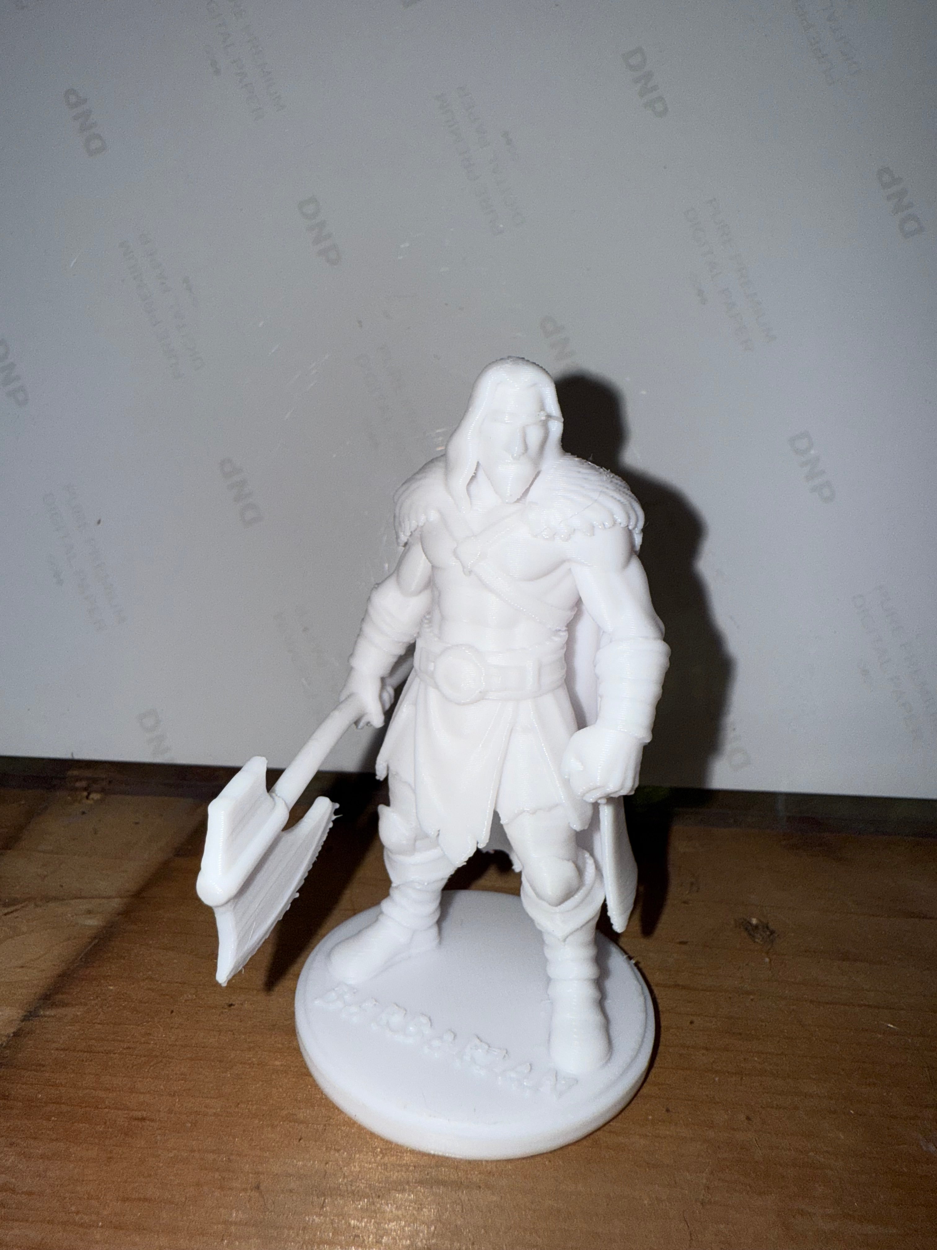 D & D Miniatures-Barbarian